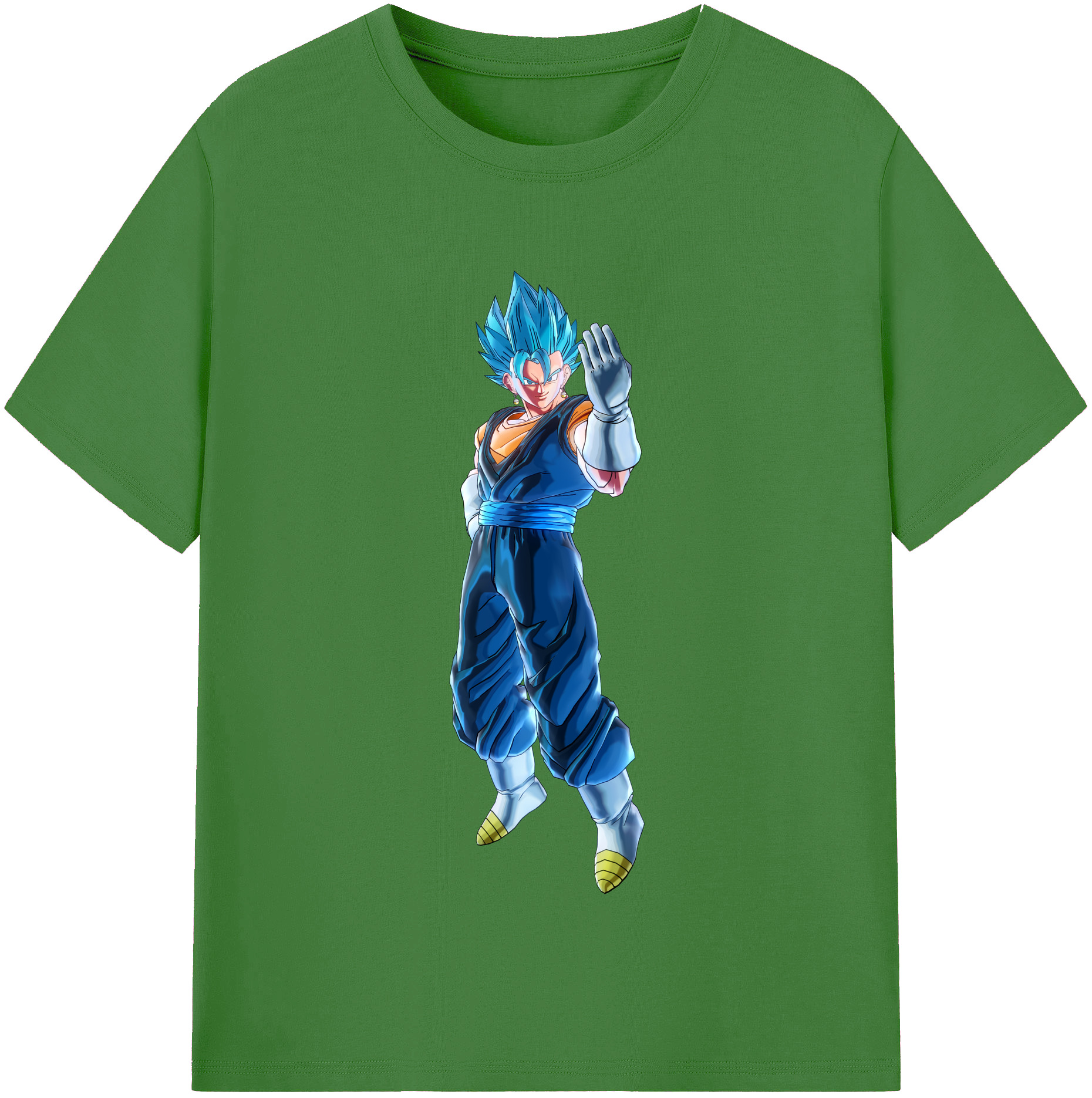 （画像用） ドラゴンボール ベジット DRAGON BALL Vegetto レディースカジュアルプリントTシャツ（綿100％）